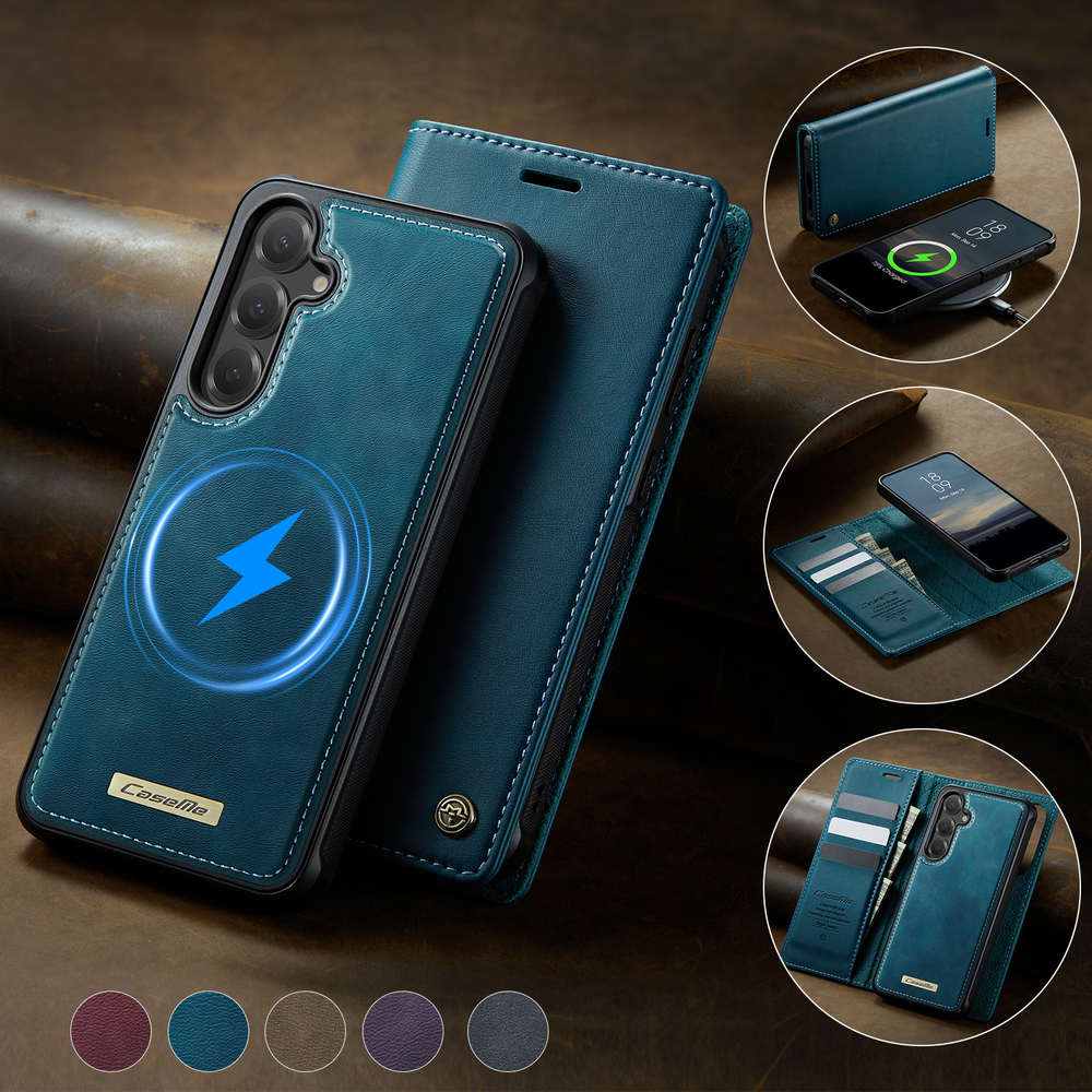 Чехол-кошелек CaseMe 2 in 1 MagSafe Samsung Galaxy S24+