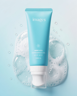 Гель для умывания с аминокислотами и массажной щёточкой, 120г