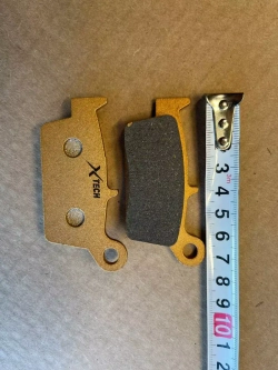 Колодки тормозные износостойкие для эндуро мотоцикла JMC