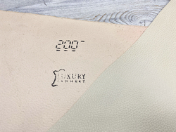 Luxury Tannery Melange (1,4-1,6 мм), цв. Молочный, натуральная кожа