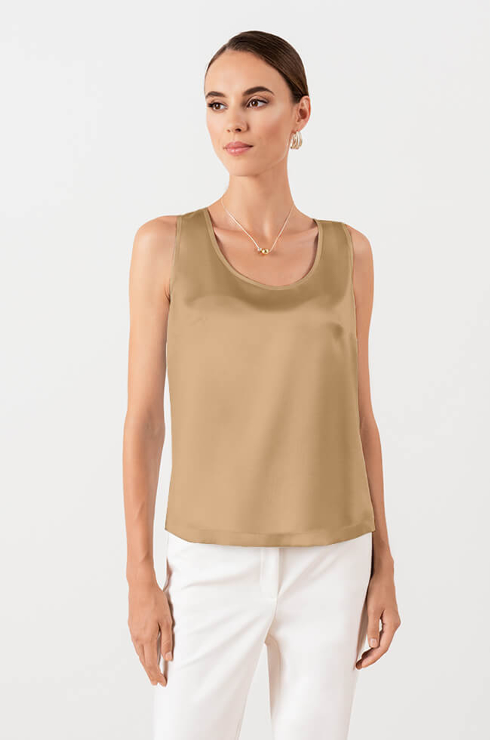 23060 Блузка женская (песочный)