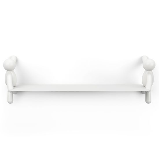 Полка buddy, 46х15 см, белая