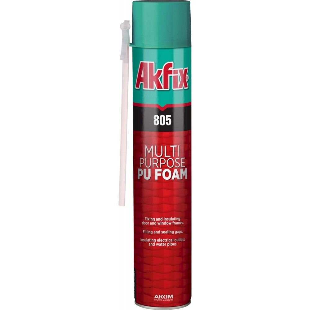 Пена монтажная бытовая Akfix 805 многоцелевая 300ml
