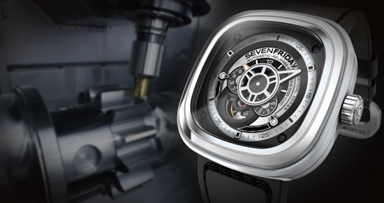 Наручные часы SEVENFRIDAY P1B-01 Industrial Essence
