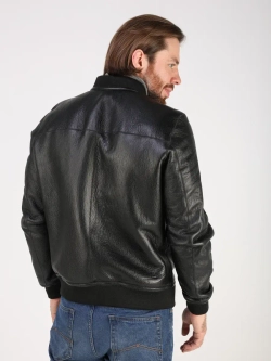 Дубленка зимняя натуральная двухсторонняя шуба бобмер