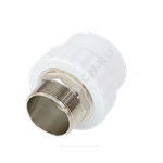 Муфта PP-R комбинированная белая Дн 50х2" НР под ключ VALFEX 10135150