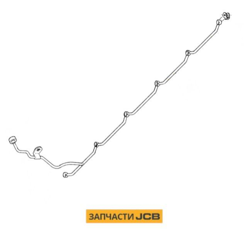 Трубки обратки JCB 335/C4778