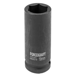 Головка ударная глубокая 19мм (6гр.),1/2'' FORCEKRAFT FK-4458519