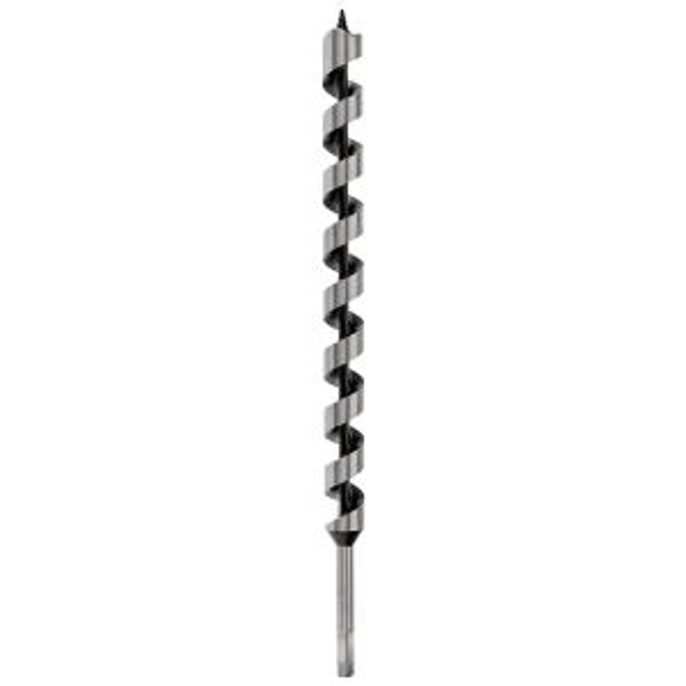 Сверло винтовое по дереву 28х460мм, шестигранный хвостовик KRANZ