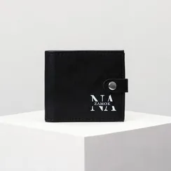 Кошелек искусственная кожа "Nazamok", на кнопке