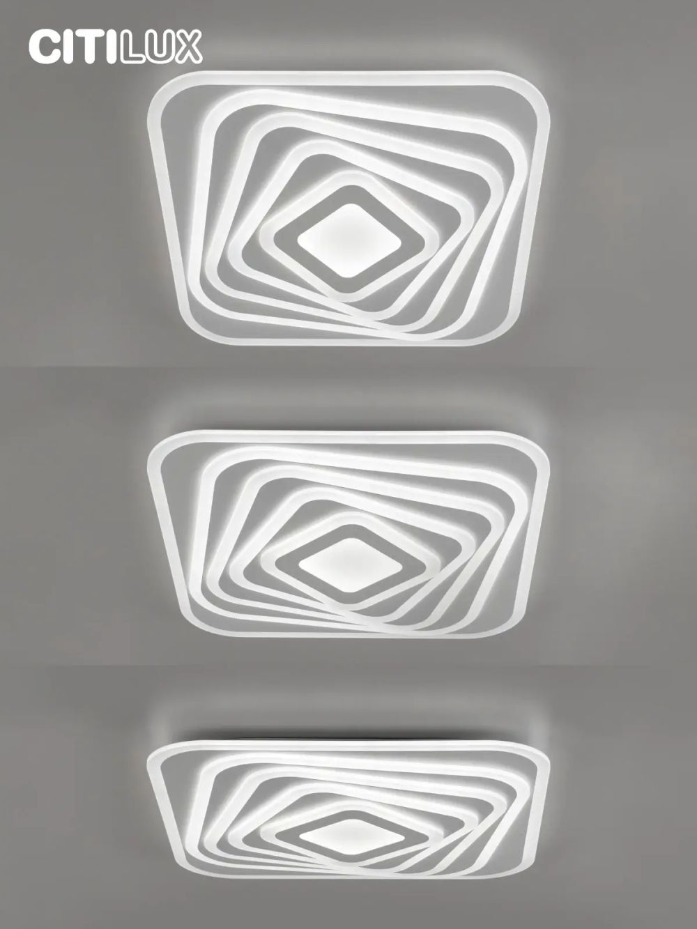 Citilux Триест Смарт CL737A45E RGB Умная люстра