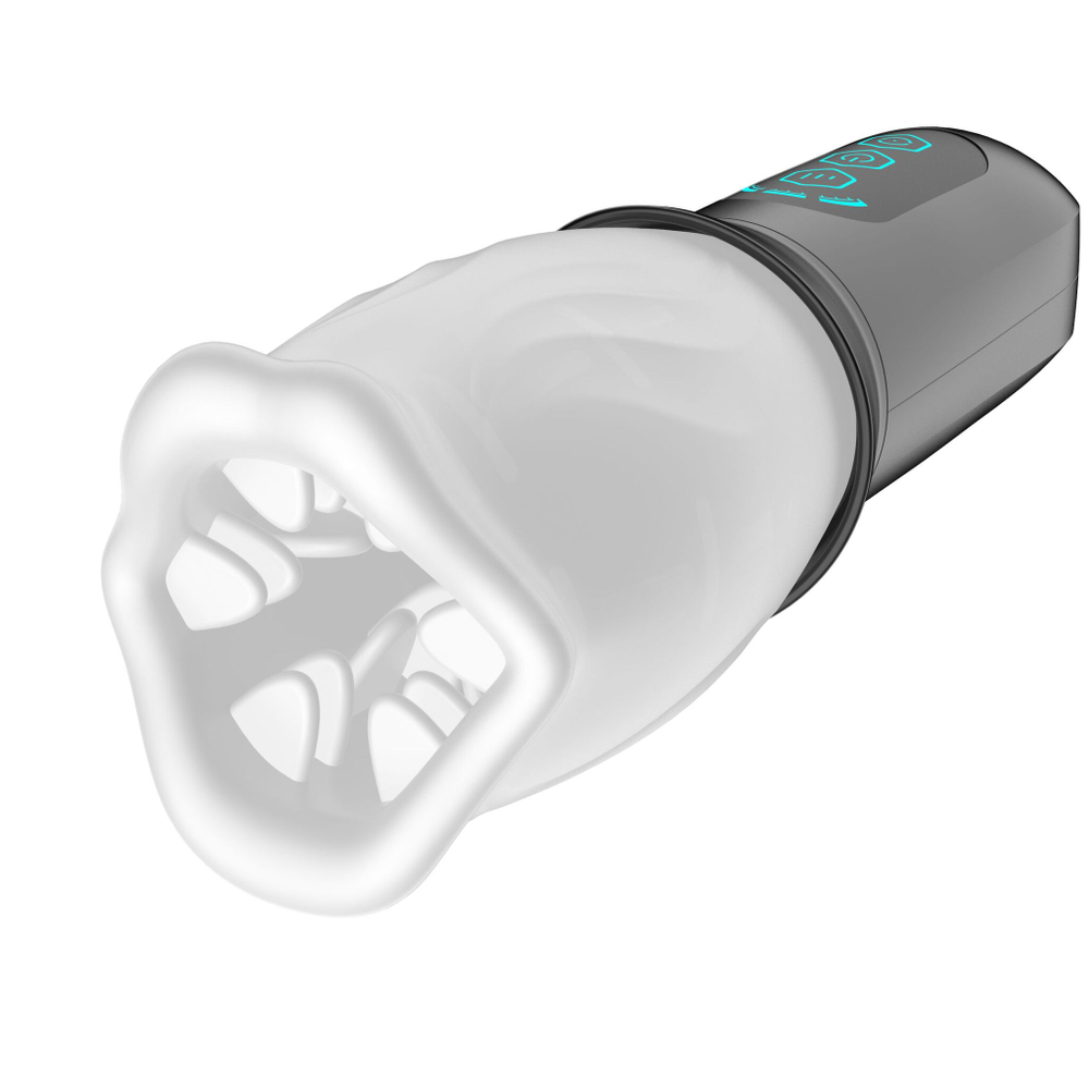 Автоматический ротационный мастурбатор (Цвет: прозрачный)