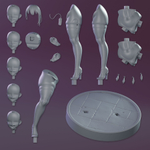 Naughty-Exhib-Girl Фигурка