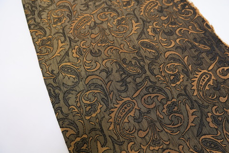 Жаккард коричневый