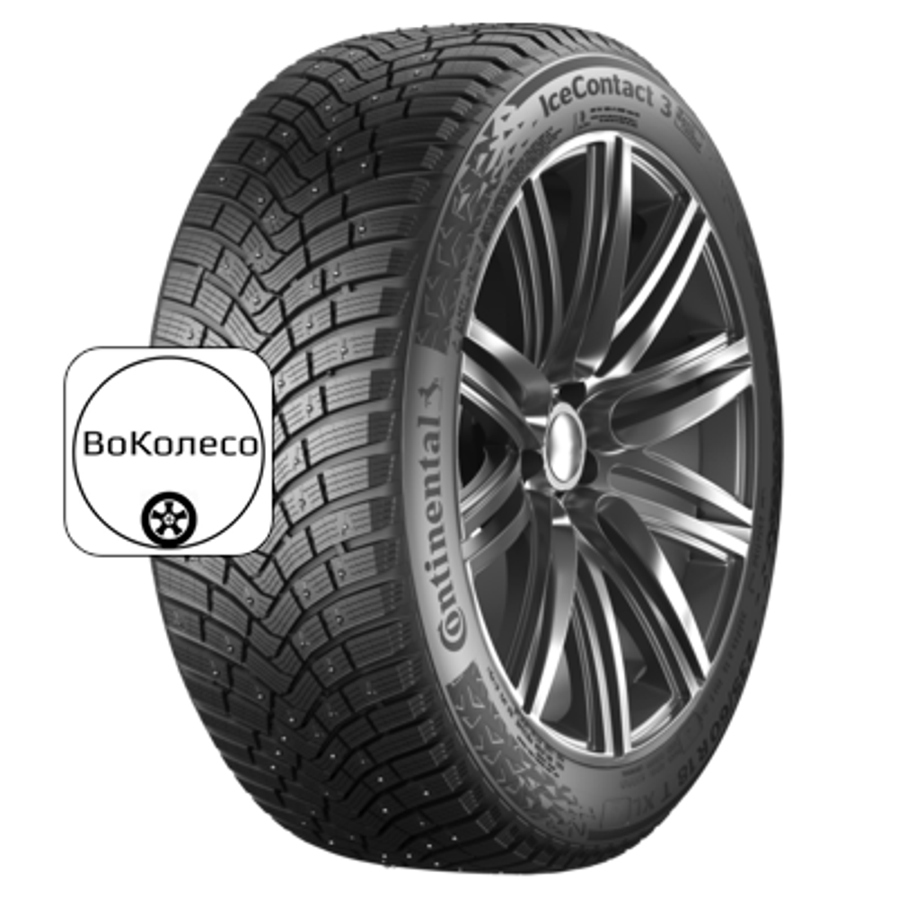 235/60R18 107T XL IceContact 3 TL FR TA (шип.) Continental