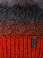 Шапка для мальчика зимняя вязаная и снуд