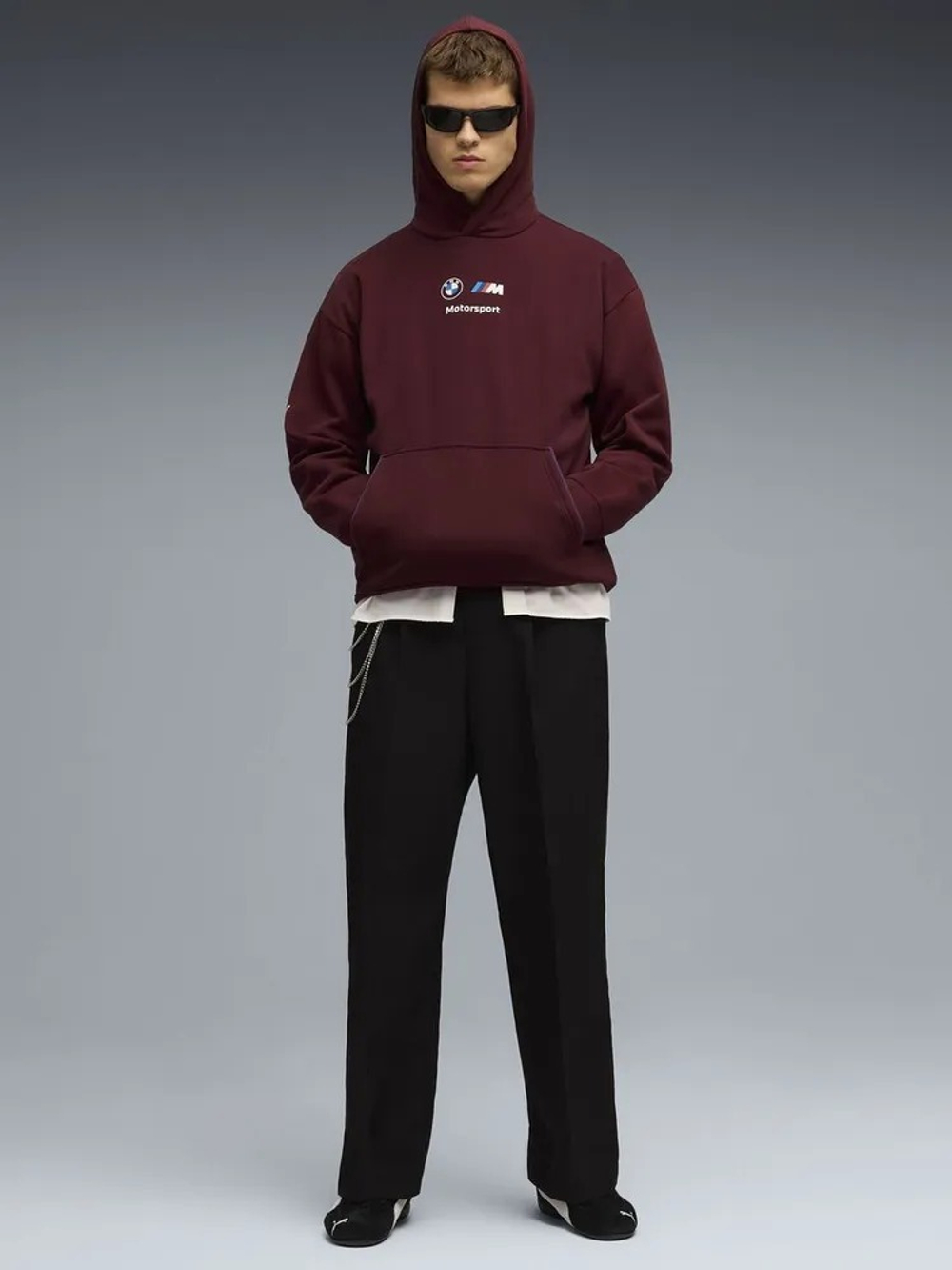 Толстовка мужская Puma BMW MMS ESS+ HOODIE FLEECE