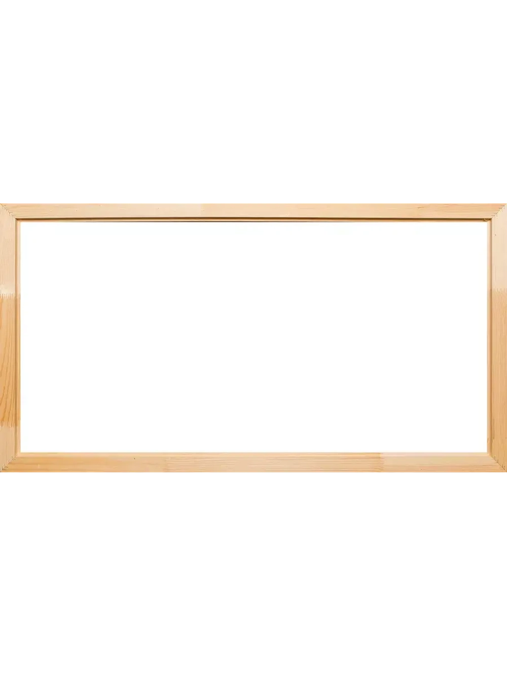 Деревянная рама 50x100 для картин на подрамнике сеч. 40x18