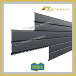 Сайдинг металлический L -Брус VikingMP-01- RALL 7024 Графитовый серый 0.45мм