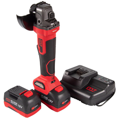 MIGHTY SEVEN (DG-501A) Шлифмашина угловая (УШМ), 125 мм, 18 В, аккумуляторная, кейс