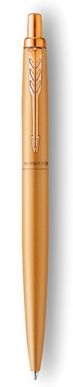 Подарочный набор Parker: Ежедневник черного цвета с золотистым срезом и шариковая ручка Parker Jotter XL YellowGold