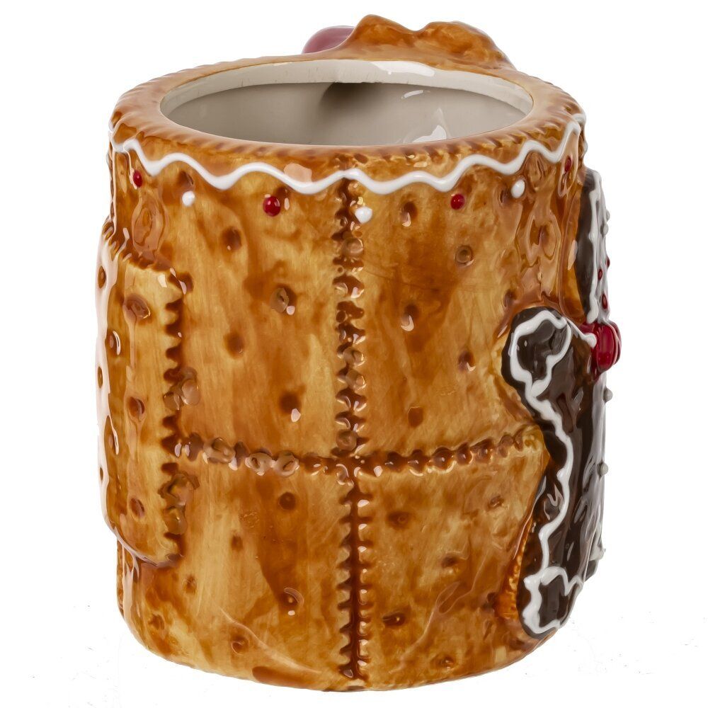 GAEM Кружка "Пряничный человечек", 400 мл, L13,5 W9,5 H10,5 см