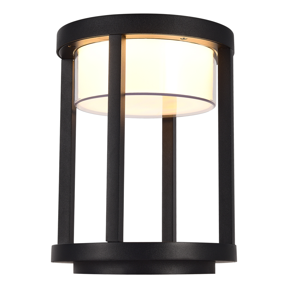 Светильник светодиодный, черный, LED, 9