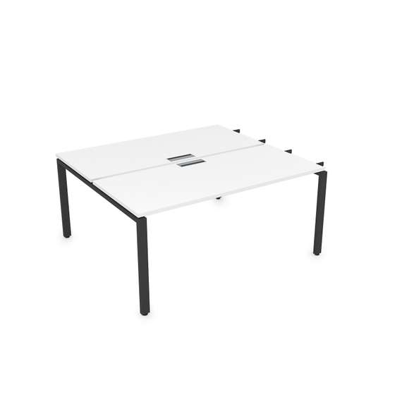 СБДН-П.975 Стол системы БЕНЧ сдвоенный на 2 рабочих места, начальный (1800*1435*750)