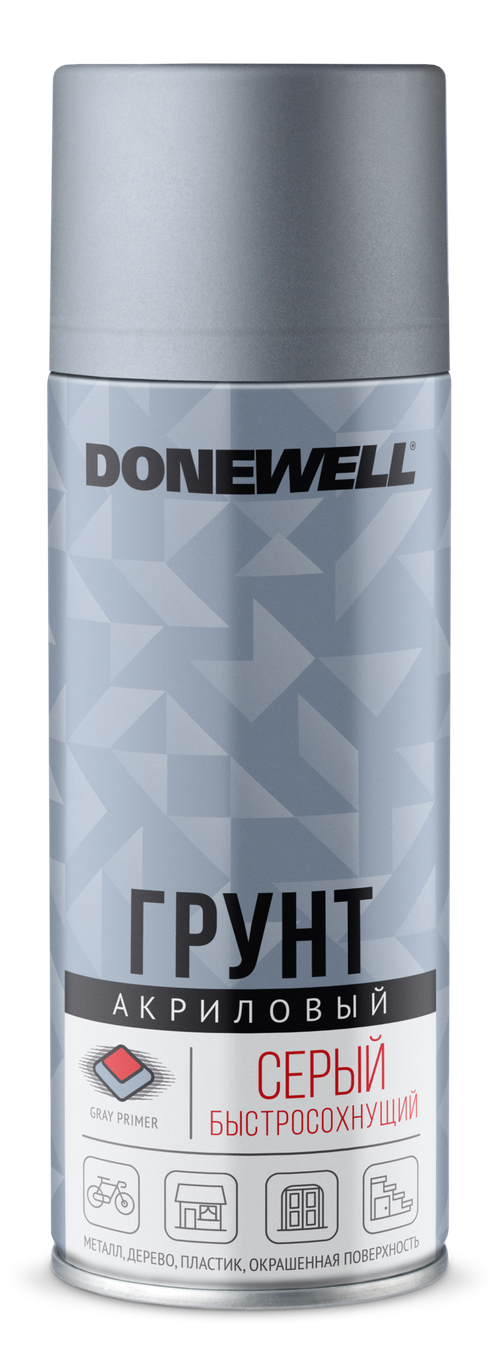 Грунт DONEWELL универсальный акриловый (серый) новинка!