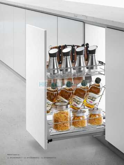 Многофункциональная выкатная корзина - FASHION STYLE, 387x465x422 мм