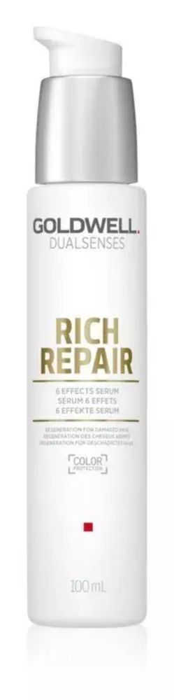 Goldwell Dualsenses Rich Repair 6 - Сыворотка 6-кратного действия для сухих и поврежденных волос 100 мл