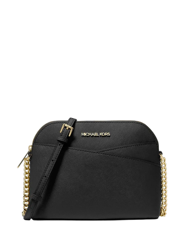 Кросс-боди Michael Kors Dome Saffiano Leather | Черный