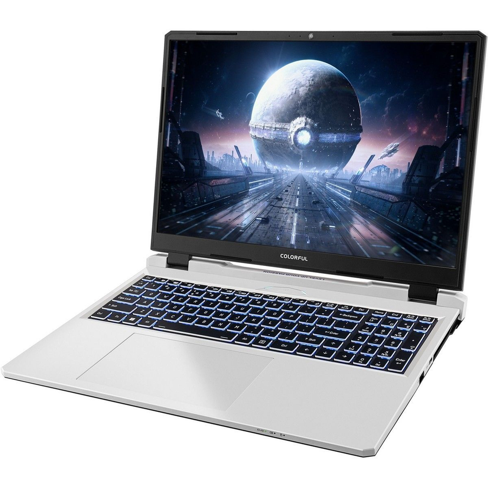 Ноутбук  Colorful EVOL P15 24-HD55D16512A-G-RU-KA 15.6 ", Core i5, 16 Гб RAM, 512 Гб SSD, GeForce RTX 4050, Белый