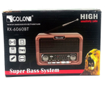 Радиоприемник с MP3 плеером и Bluetooth Golon RX6060BT