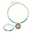 Колье Coeur de Lion Multicolour Boho 2036/10-1583
