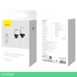 Кабель Baseus CoolPlay 100W 1m White (CAKW000602)