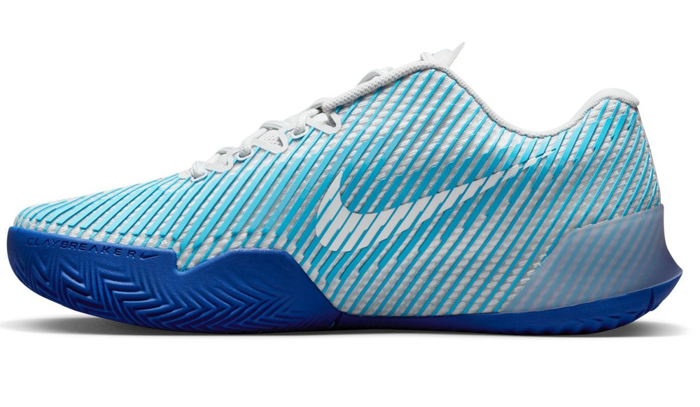 Мужские кроссовки теннисные Nike Zoom Vapor 11 Clay - photon dust/game royal/baltic blue