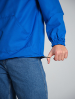 Анорак мужской без утеплителя васильковый Город Горький