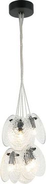 Светильник подвесной 6*Е14 2183/02/06P чёрный Aura Stilfort