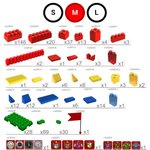 Набор GigaBloks 10: Крепость на платформе