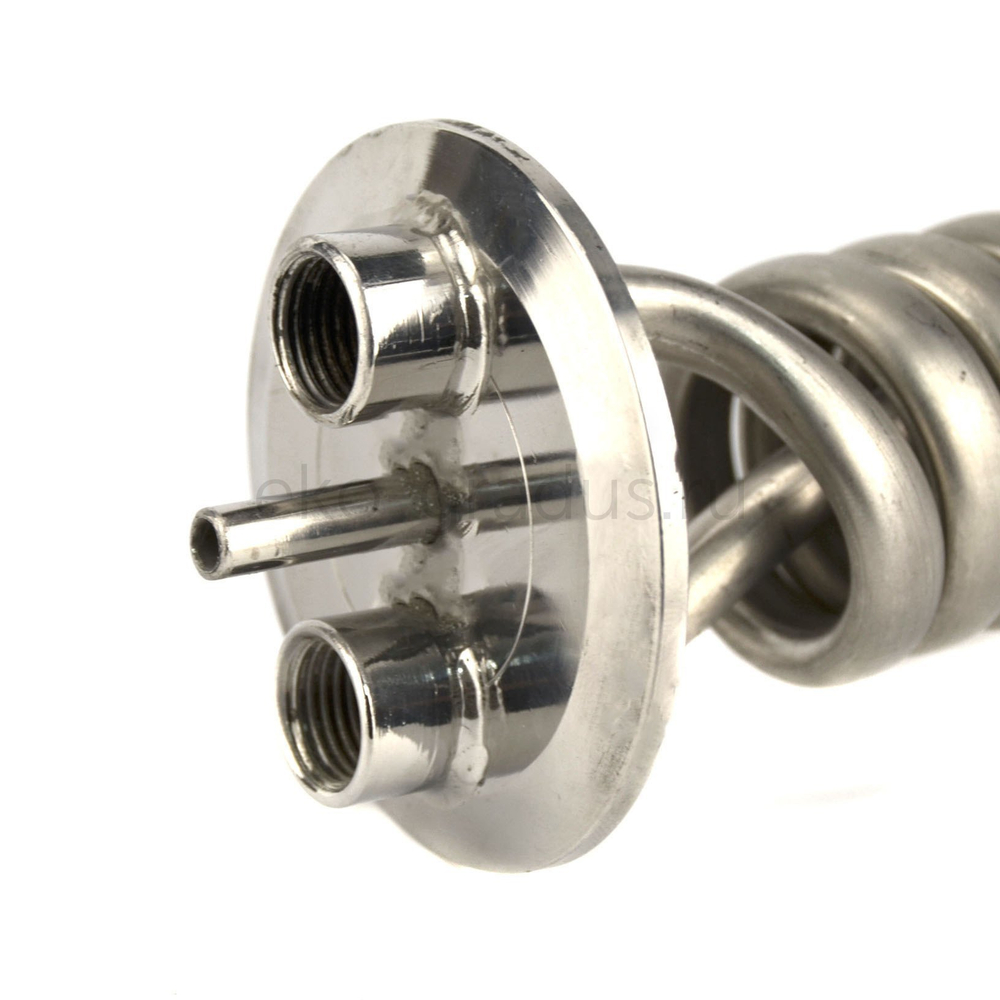 Холодильник Димрота на заглушке кламп 2 дюйма