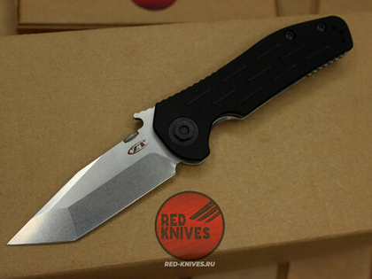 Нож Zero Tolerance 0620 Emerson Tanto - рукоять черный G10, клинок стоунвош