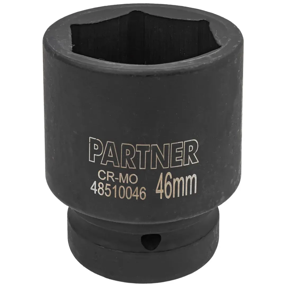 Головка ударная глубокая 46мм (6гр),1'' Partner PA-48510046