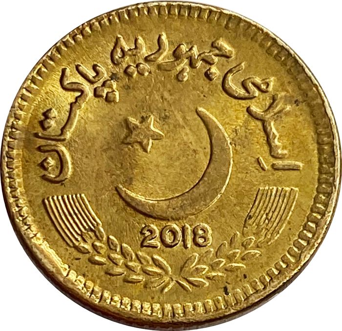 5 рупий 2018 Пакистан XF