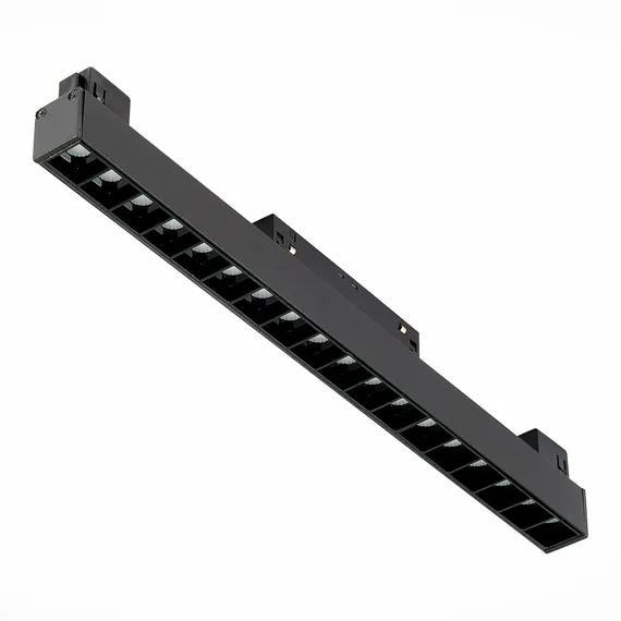 ST361.446.18 Магнитный трековый светильник Черный LED 1*18W 4000K 1 407Lm Ra>90 36° IP20 L331xW22xH4 СКАЙЛАЙН 48V
