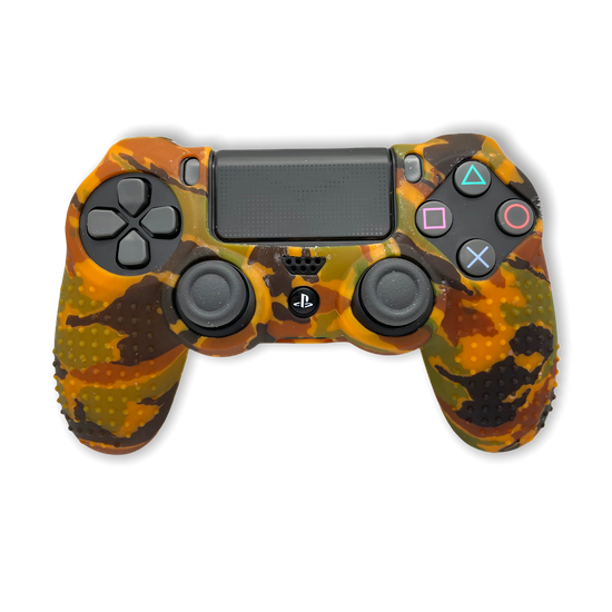 Силиконовый чехол для DualShock 4 PS4 камуфляжный
