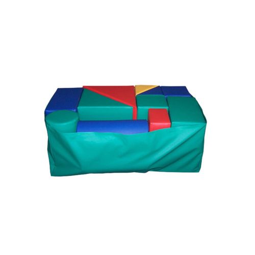 Игровой набор «Конструктор – комплект мягких модулей25 элементов в чехле»