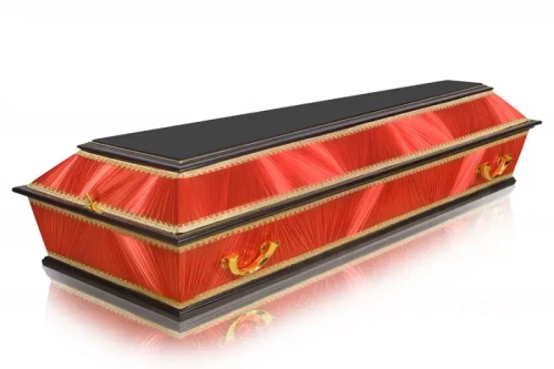 Гроб ГК-4 красный