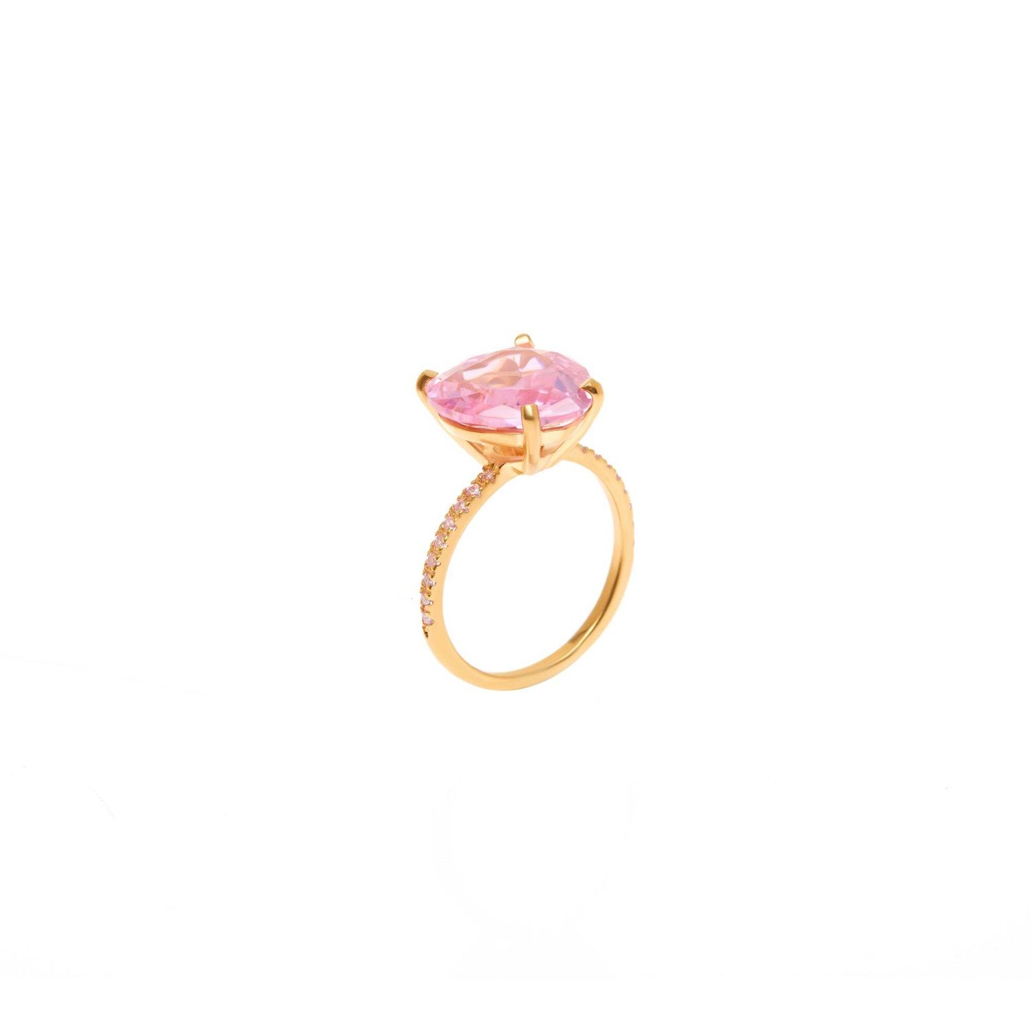 Кольцо Sex in the City Ring – Gold Flamingo