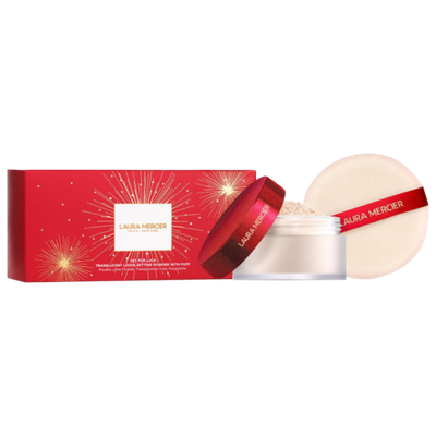 Laura Mercier Set for Luck Translucent Loose Setting Powder with Puff